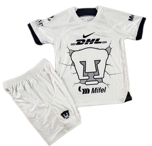 Kids-Pumas UNAM 23/24 Home Soccer Jersey
