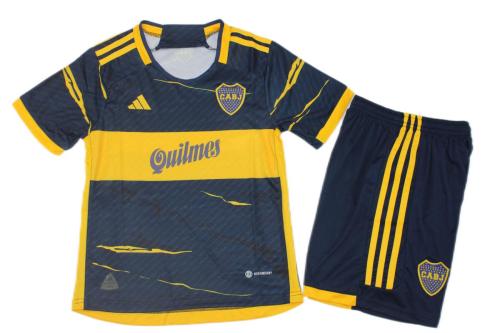 Kids-Boca juniors 23/24 Concept Dark Blue Soccer Jersey