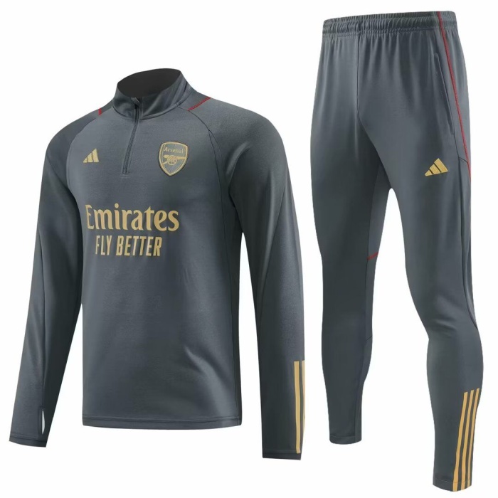 Arsenal 23/24 Tracksuit - Grey