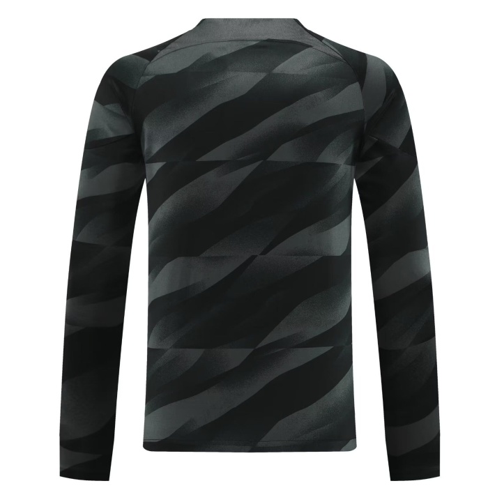 Paris St Germain 23/24 GK Black Long Soccer Jersey