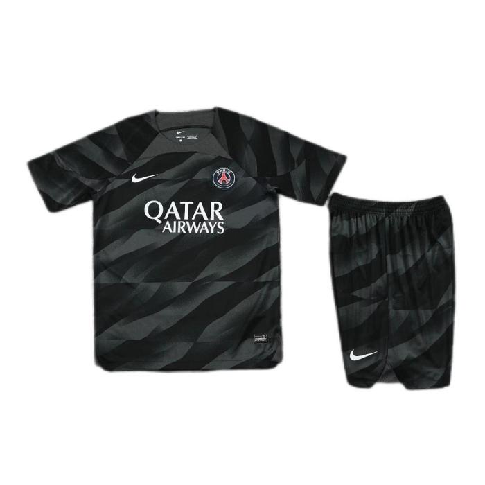 Paris St Germain 23/24 GK Black Soccer Jersey