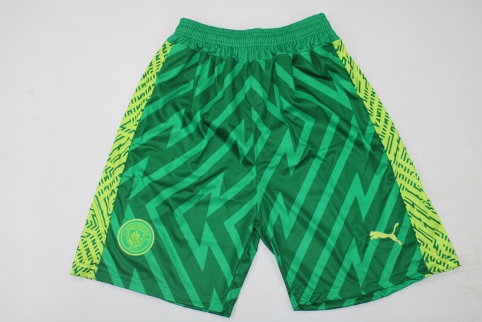 Manchester City 23/24 GK Green/Yellow Jersey(Player)