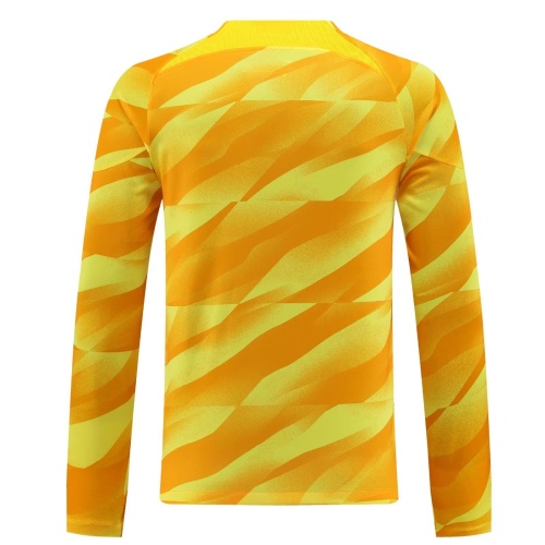Paris St Germain 23/24 GK Yellow Long Soccer Jersey