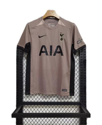 Tottenham 23/24 Third Brown Soccer Jersey