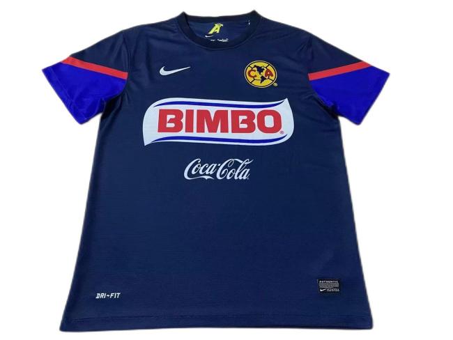 Club America 12/13 Away Dark Blue Soccer Jersey
