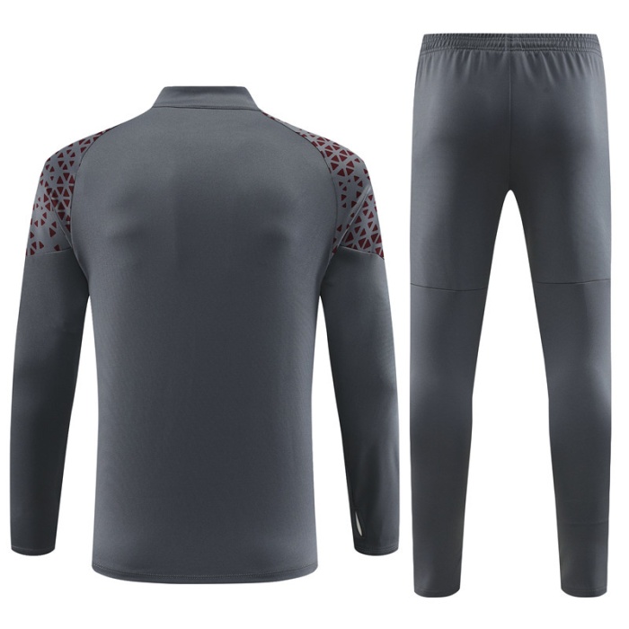 Manchester City 23/24 Tracksuit - Grey