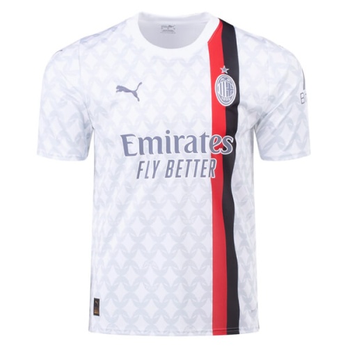 AC Milan 23/24 Away White Soccer Jersey(Player)