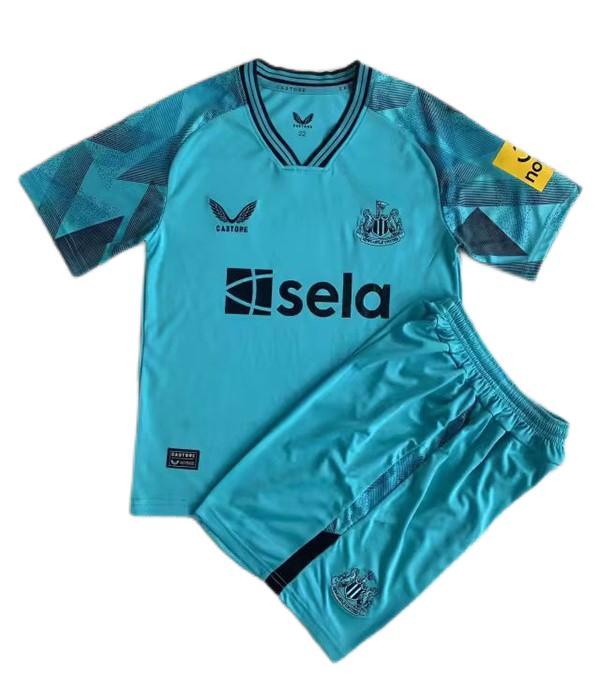 Kids-Newcastle 23/24 GK Blue Soccer Jersey