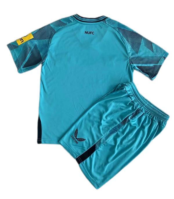Kids-Newcastle 23/24 GK Blue Soccer Jersey