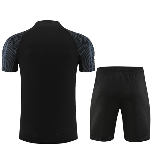 PSG 23/24 Black/Grey Training Kit Jerseys