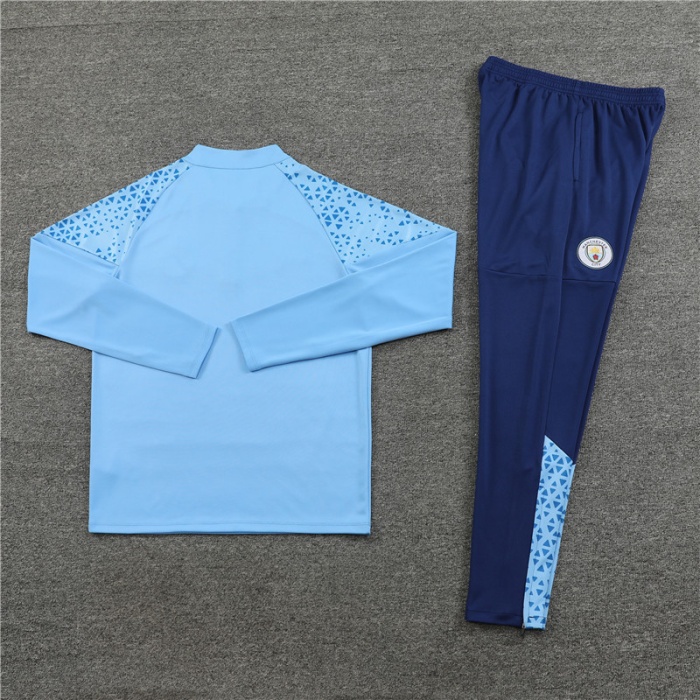 Manchester City 23/24 Tracksuit - Sky Blue