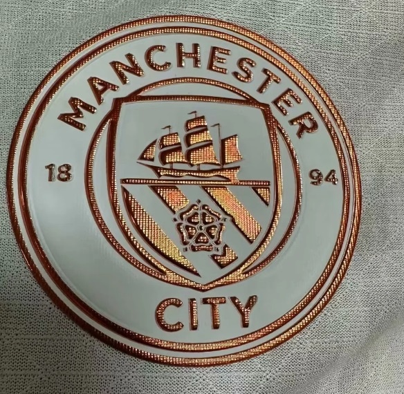 Manchester City 23/24 Away White Jersey(Player)