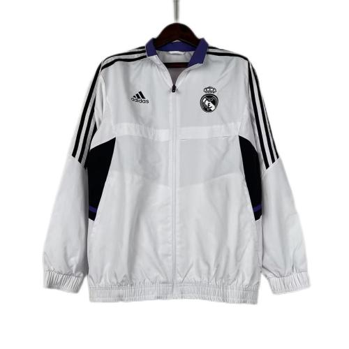 Real Madrid 23/24 Wind Coat - White