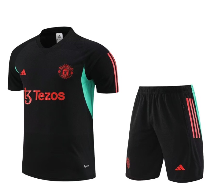 Man Utd 23/24 Black Training Kit Jerseys