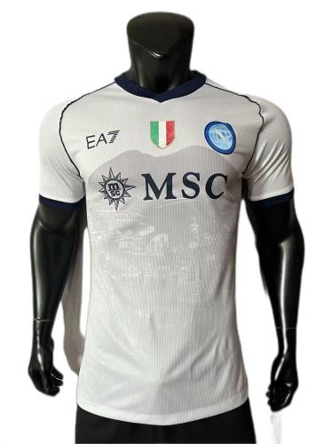 Napoli 23/24 Away White Soccer Jersey(Player)