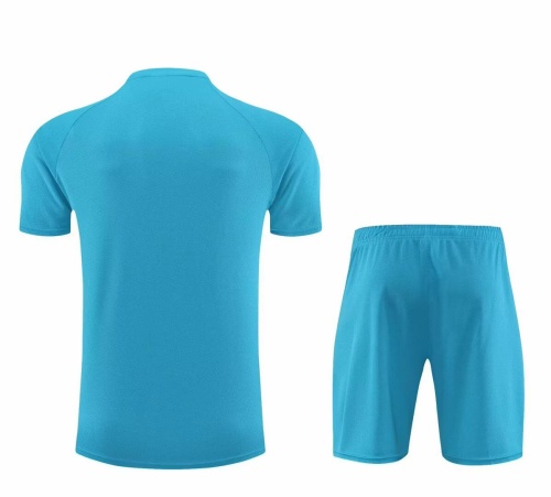 Manchester City 23/24 Blue/White Training Kit Jerse