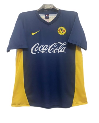 Club America 00/01 Away Navy Blue Jersey