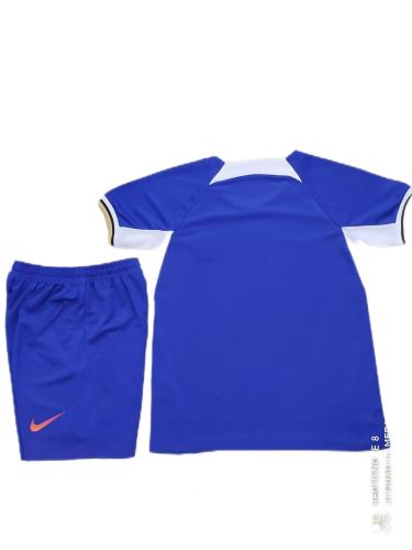 Kids-Chelsea 23/24 Home Soccer Jersey