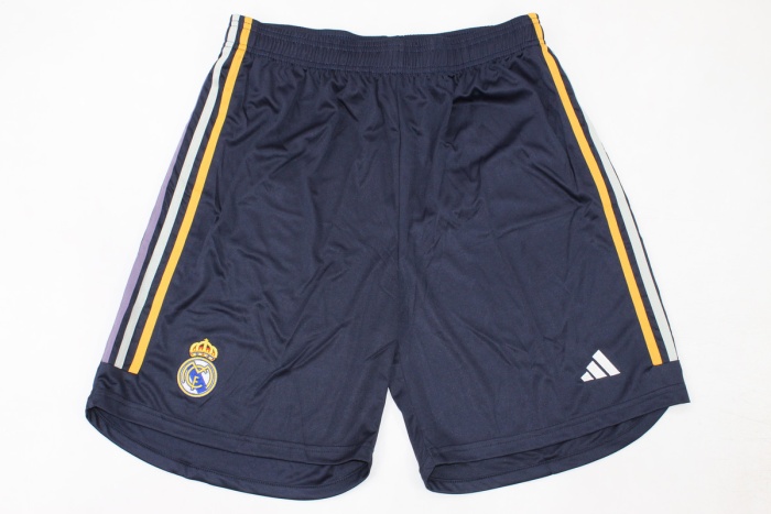 Real Madrid 23/24 Away Black/Grey Long Jersey