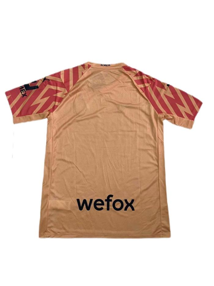 AC Milan 23/24 GK Orange Soccer Jersey