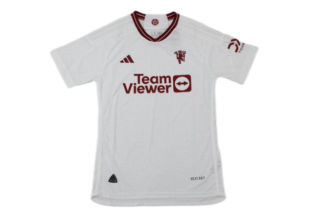 Manchester Utd 23/24 Third White Jersey(Player)