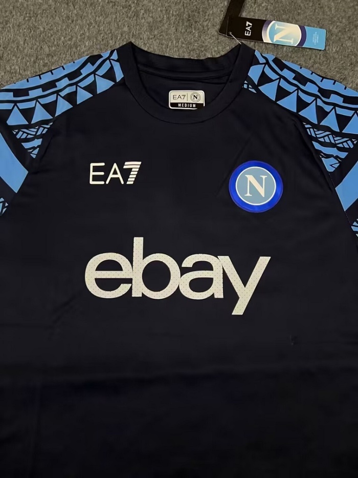 Napoli 23/24 Black/Blue Training Jersey