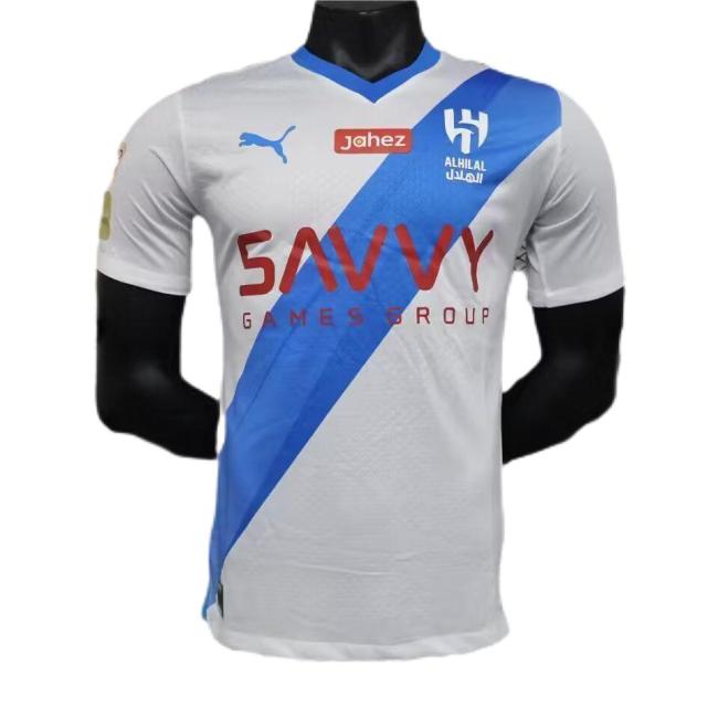 Al-Hilal 23/24 Away White Soccer Jersey(Player)