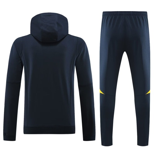 Real Madrid 23/24 Hoodie Tracksuit - Navy Blue