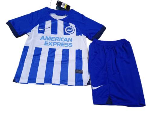 Kids-Brighton 23/24 Home Soccer Jersey