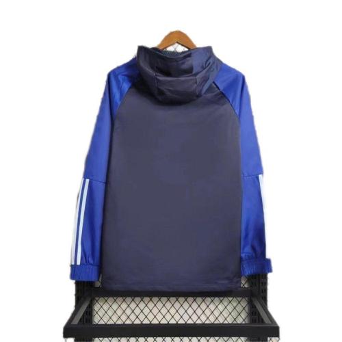 Arsenal 23/24 Wind Coat - Dark Blue