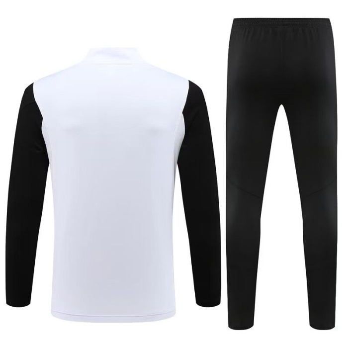 Kids Juventus 23/24 Tracksuit - Black/White/Pink