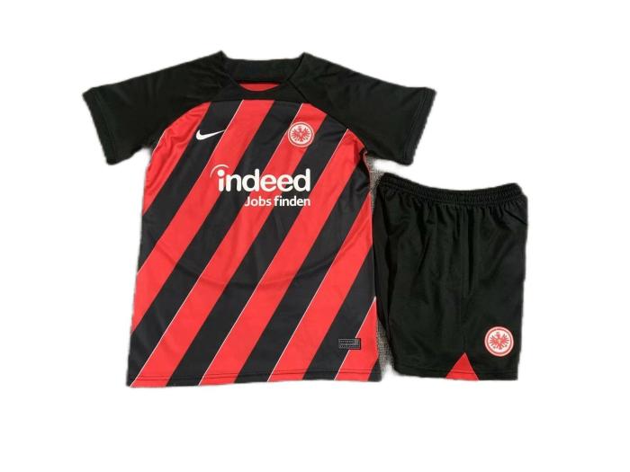 Kids-Frankfurt 23/24 Home Soccer Jersey