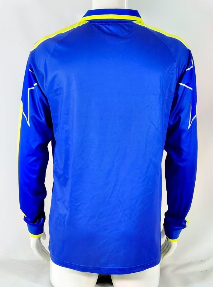 Juventus 96/97 Away Blue Long Soccer Jersey