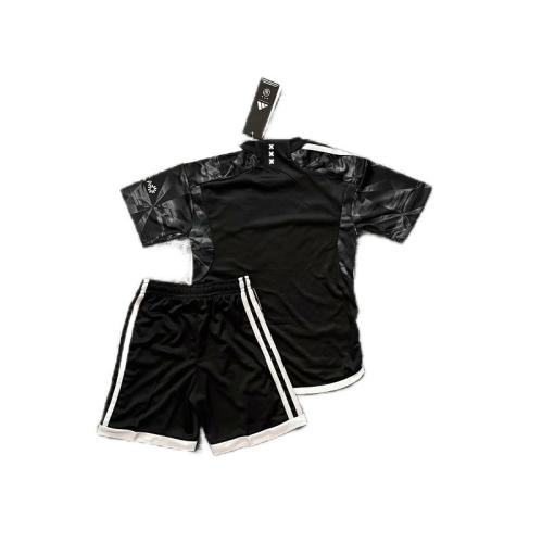 Kids-Ajax 23/24 Away Black Soccer Jersey