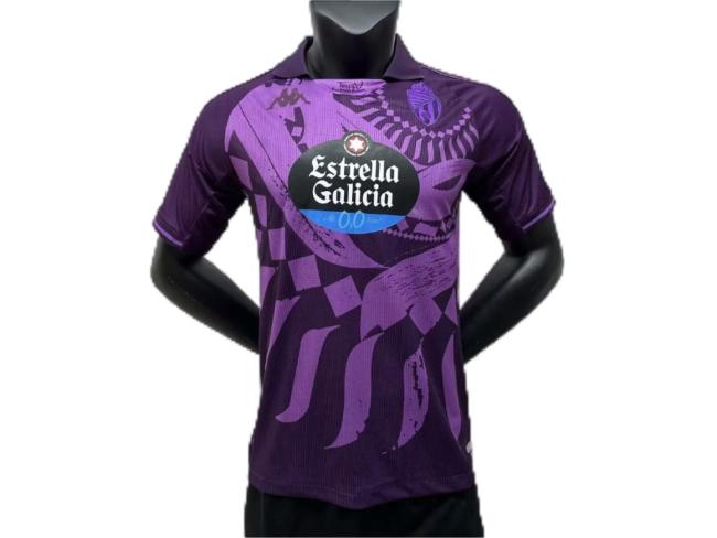 Valladolid 23/24 Away Purple Soccer Jersey