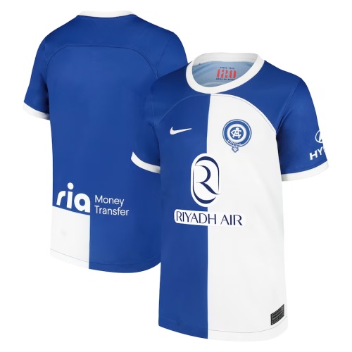Atletico Madrid 23/24 Away Blue/White Soccer Jersey
