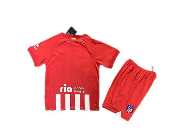 Kids-Atletico Madrid 23/24 Home Soccer Jersey