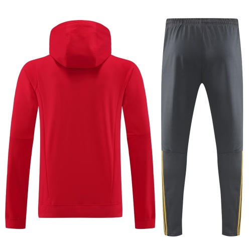 Arsenal 23/24 Hoodie Tracksuit - Red