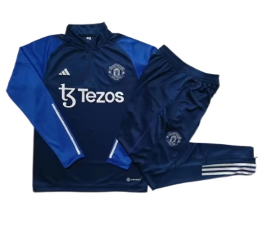 Man Utd 23/24 Tracksuit - Dark Blue