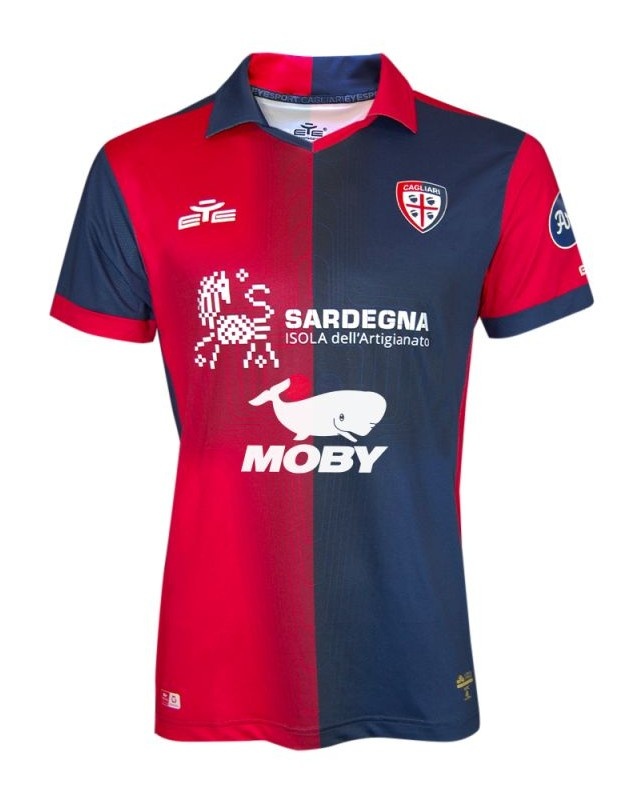 Cagliari 23/24 Home Soccer Jersey