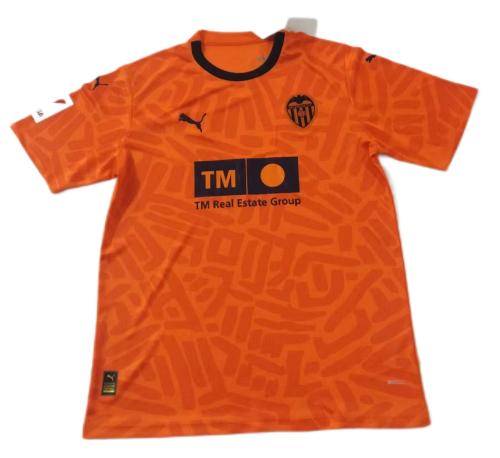 Valencia 23/24 Third Orange Soccer Jersey