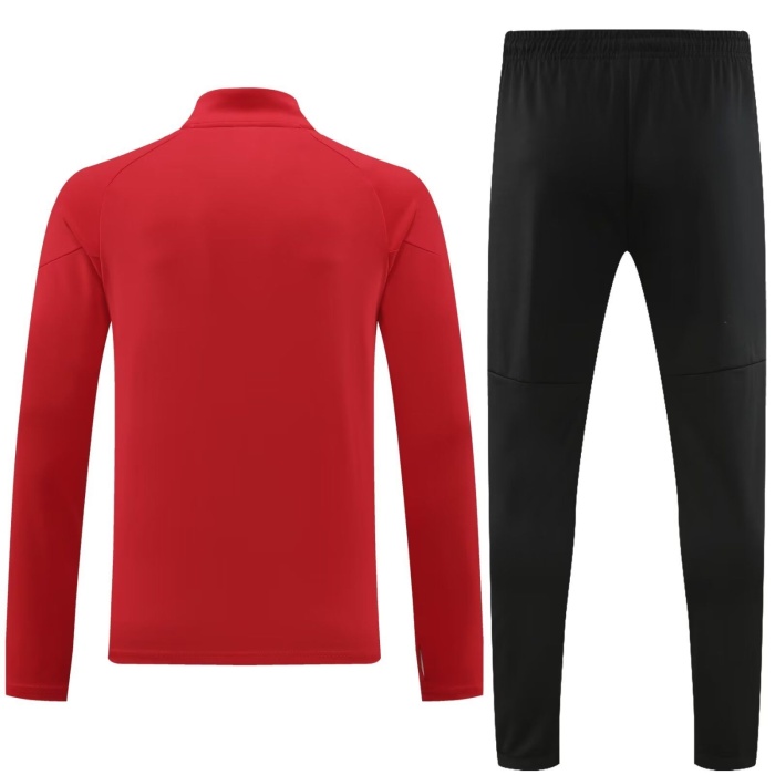 AC Milan 23/24 Tracksuit - Red/White