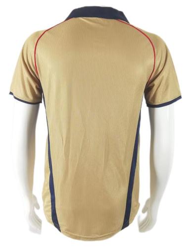 Arsenal 01/02 Away Golden Soccer Jersey