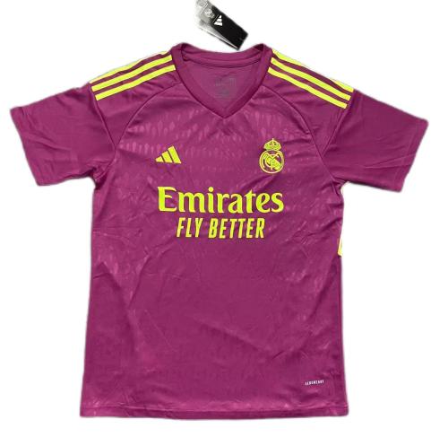 Real Madrid 23/24 GK Purple Soccer Jersey