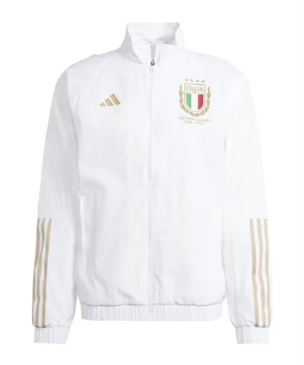 Italy 23/24 Wind Coat - White/Golden