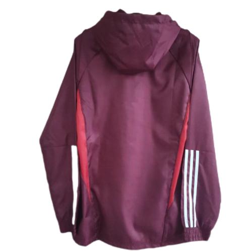Arsenal 23/24 Wind Coat - Dark Red