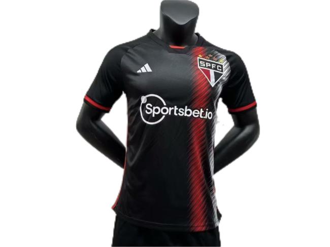 Sao Paulo 23/24 Third Black Soccer Jersey