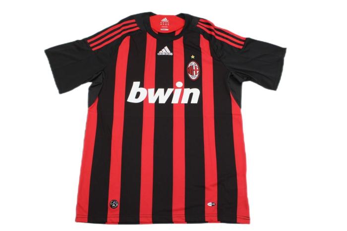 AC Milan 08/09 Home Soccer Jersey