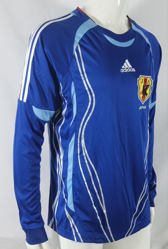 Japan 2006 World Cup Home Long Soccer Jersey