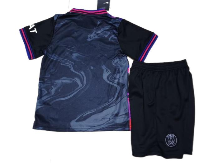 Kids-Paris St Germain 23/24 Special Black/Pink Soccer Jersey